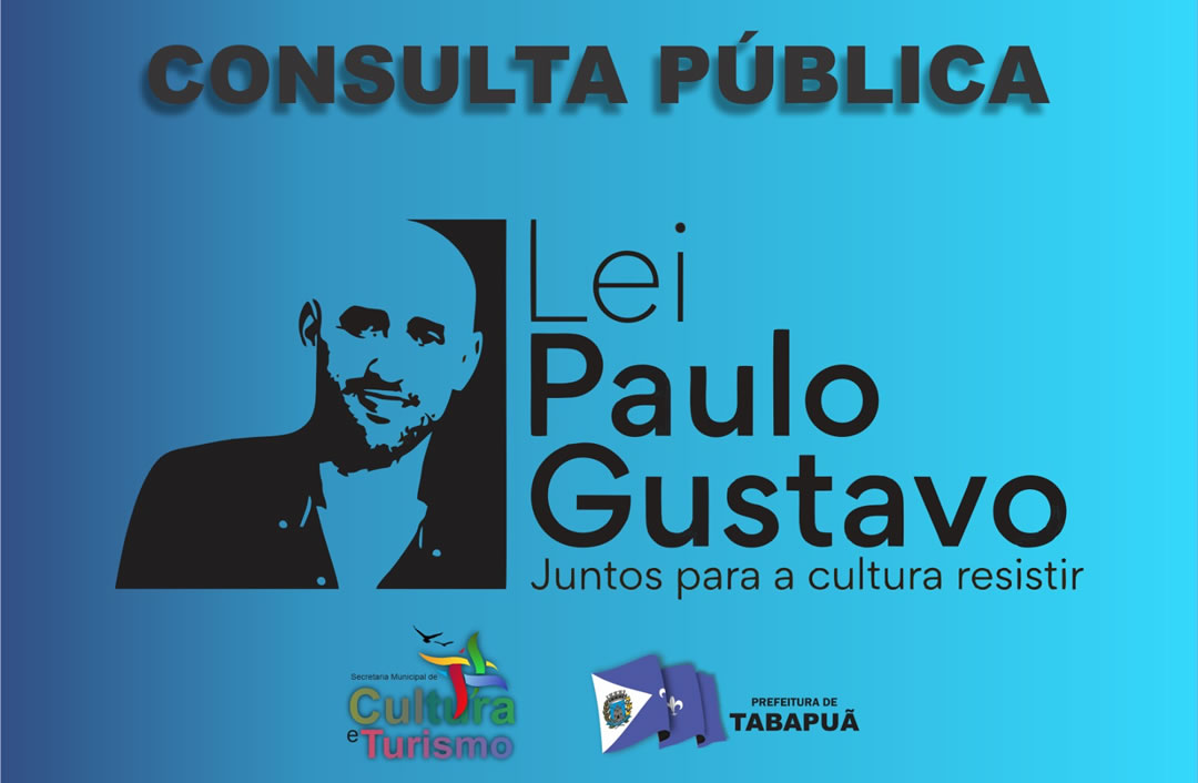 Consulta Pública - Lei Paulo Gustavo